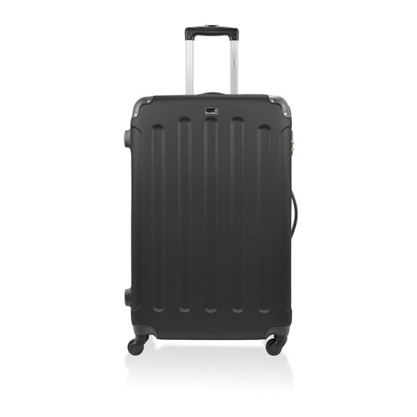 Černý cestovní kufr na kolečkách BlueStar Madrid, 60 l