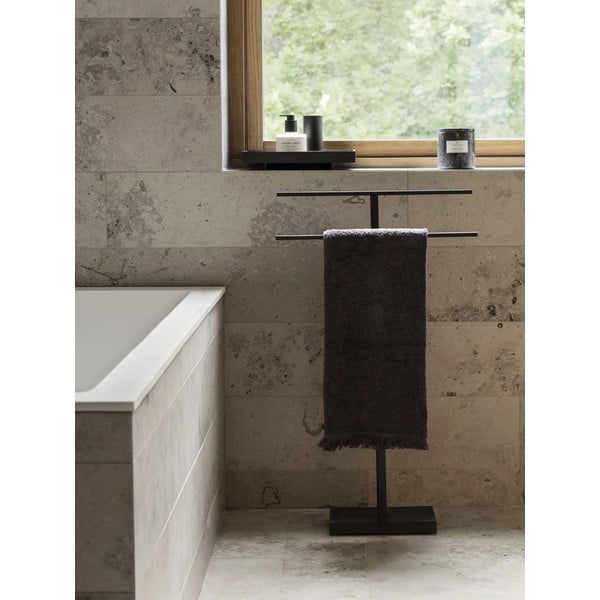 Светлокафява памучна кърпа за баня 70x140 cm FRINO - Blomus-image-2