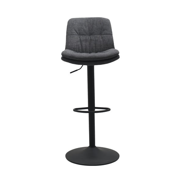 Тъмносив бар стол с регулируема височина Colville – Unique Furniture-image-1