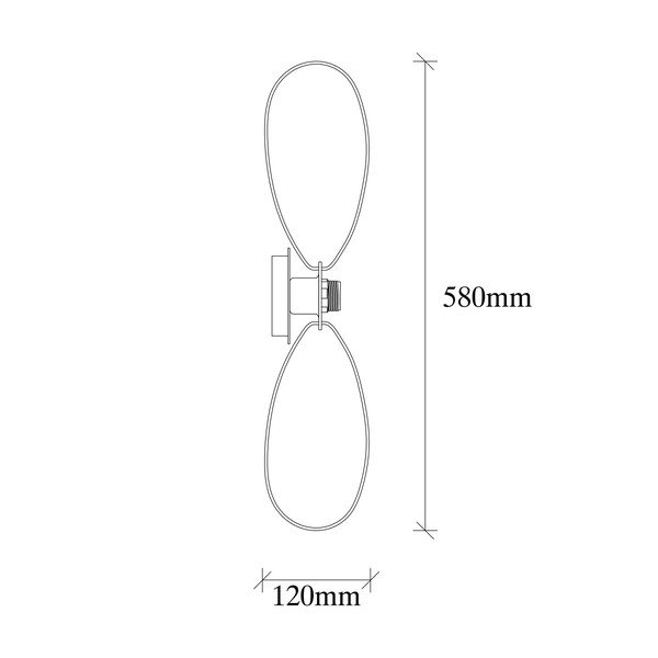 Черна стенна лампа Hemdem – Opviq lights-image-4