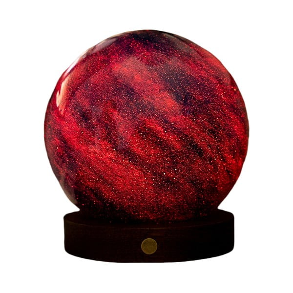 Светлинна декорация с USB в тъмно естествен цвят ø 12 cm Galaxy Breeze – Gingko