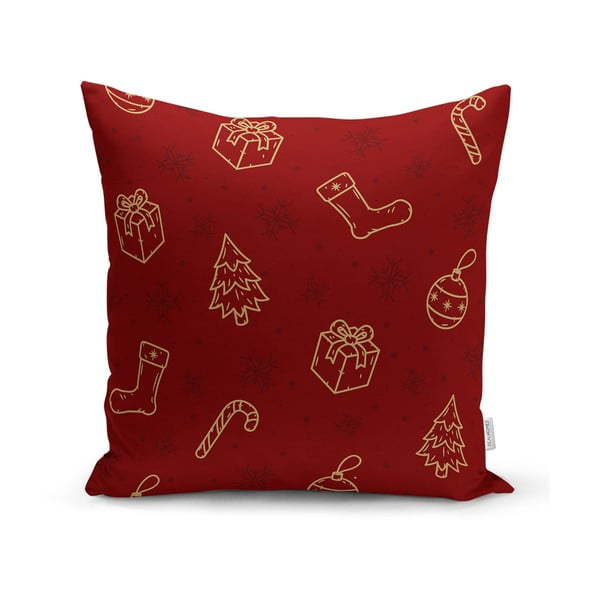 Калъфка за възглавница с коледен мотив 43x43 cm – Mila Home