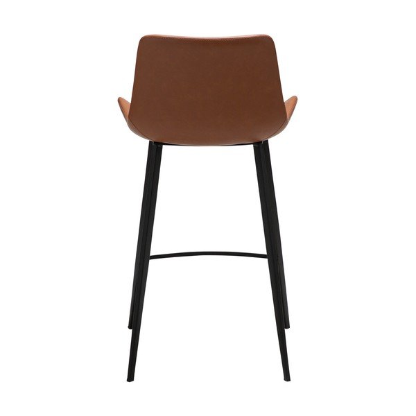 Бар стол в цвят кафяв коняк (височина на седалката 65 cm) Hype – DAN-FORM Denmark-image-4