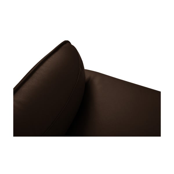 Диван от кафява кожа , 175 x 90 cm Neso - Windsor & Co Sofas-image-4