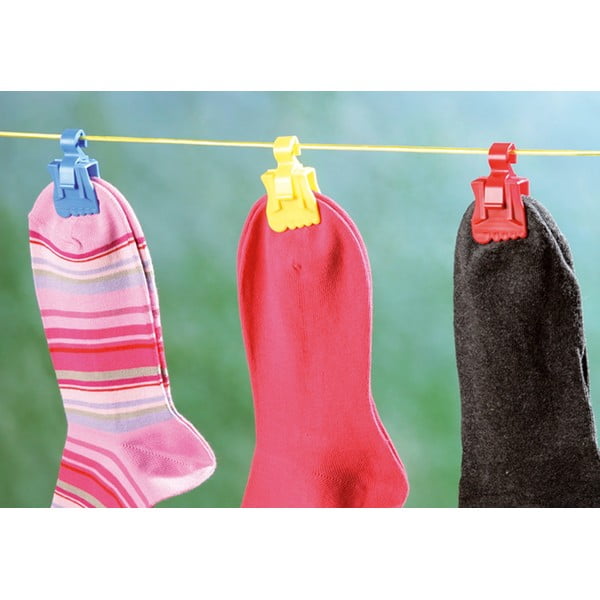 Комплект от 7 щипки за чорапи Socky - Wenko-image-3