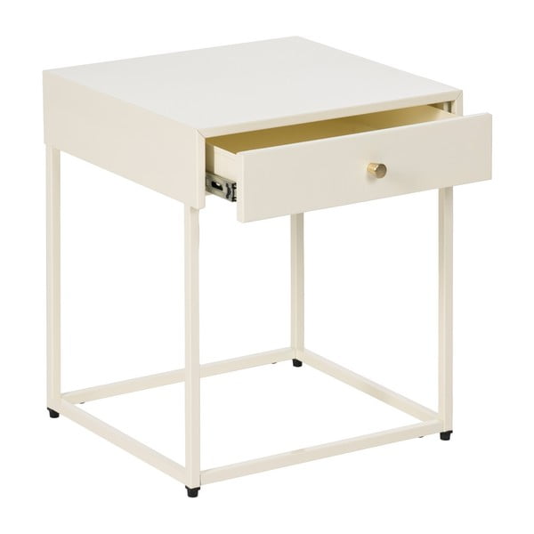 Кремаво нощно шкафче Nara – Ixia-image-2