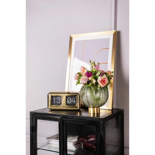 Позлатен настолен часовник Bold Flip - Karlsson-image-1