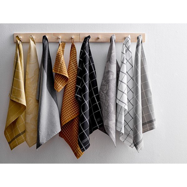 Бежова памучна кухненска кърпа Rose, 50 x 70 cm Modern - Södahl-image-1