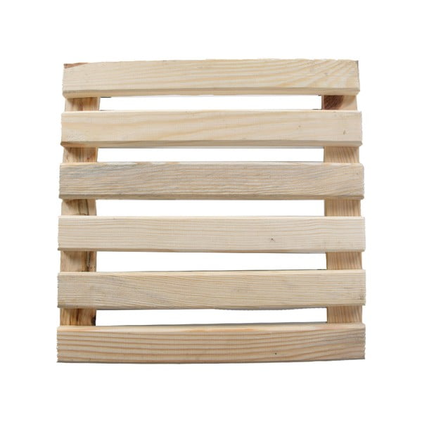 Дървена подвижна подложка за саксии , 29 x 29 cm - Esschert Design-image-2