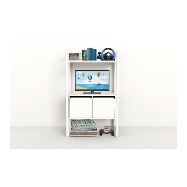 Бял детски шкаф, височина 131,6 cm Shelfie - Flexa-image-1
