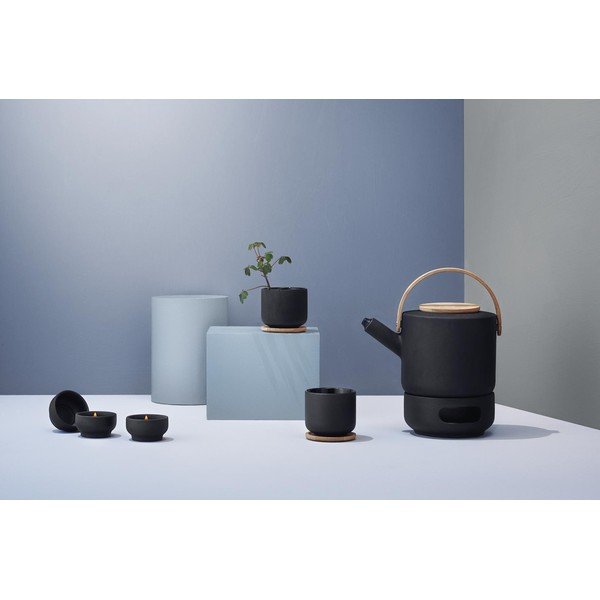 Черен глинен чайник 1,25 l Theo – Stelton-image-2