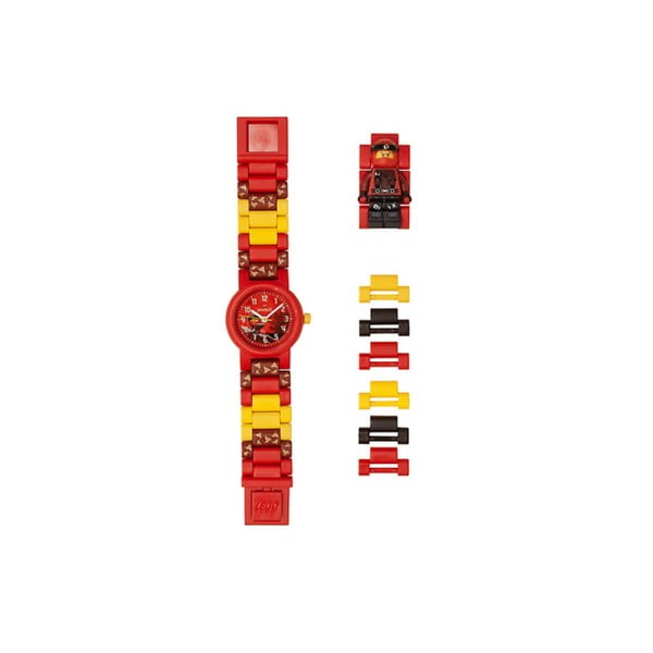 Червен и жълт часовник с фигурка Ninjago Kai - LEGO®