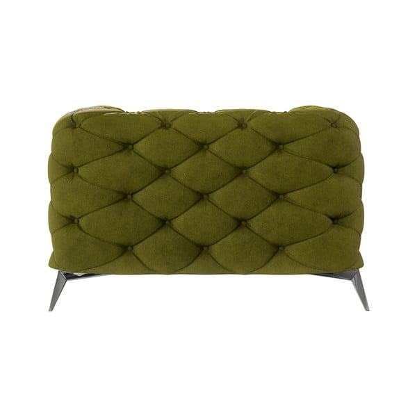 Зелено кадифено кресло Chelsea – Ropez-image-2