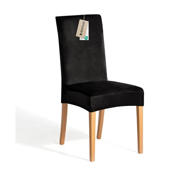 Черно ластично покривало за стол 48 cm Sento – Restilo-image-2