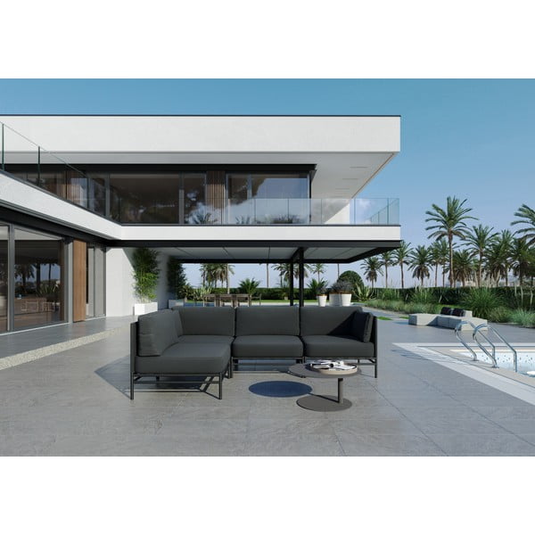 Тъмносив градински модулен диван 234 cm Dandy - Sit Sit-image-4