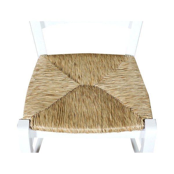 Bílá jídelní židle z bukového dřeva Alis-image-2