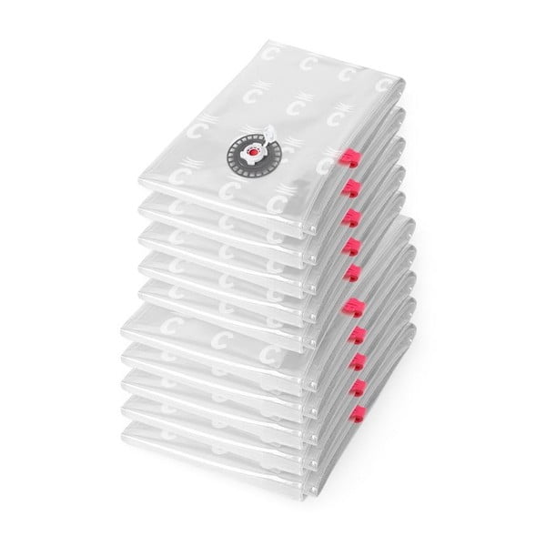 Вакуумни торбички в комплект от 10 броя Premium Valve L – Compactor