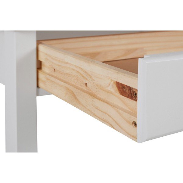 Работна маса от бял и кафяв бор, дължина 100 cm Gava - Støraa-image-3