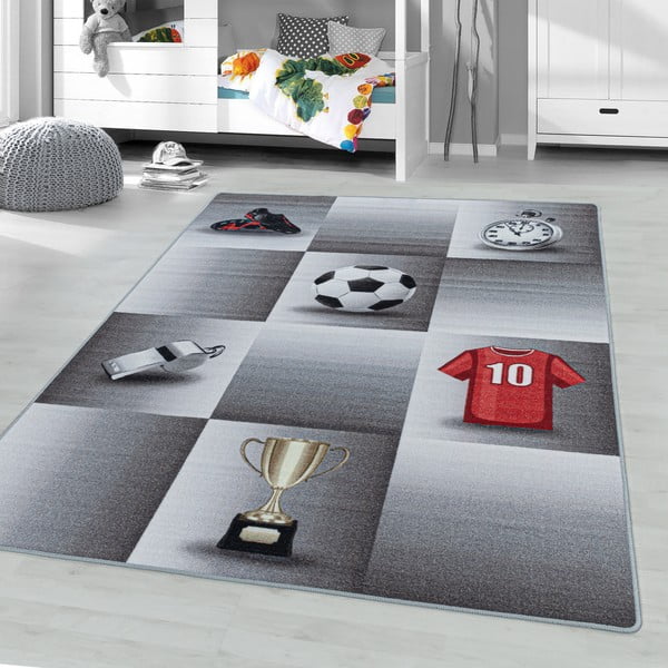 Сив детски килим 100x150 cm Play – Ayyildiz Carpets-image-1