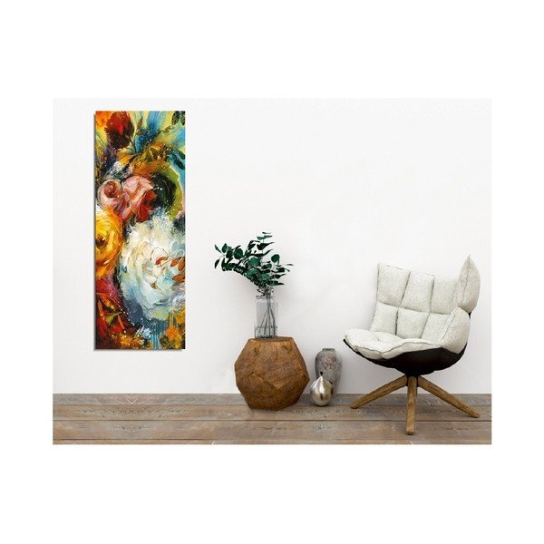 Стенопис върху платно Импресия, 30 x 80 cm - Wallity-image-2