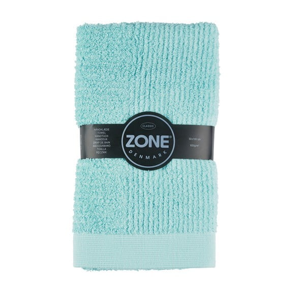 Класическа ментова кърпа за баня 100x50 cm - Zone