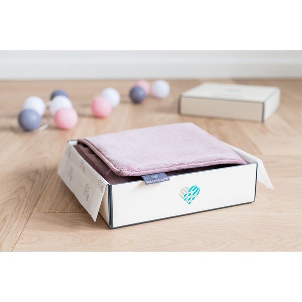 Розова калъфка за възглавница Dusty, 50 x 50 cm - WeLoveBeds-image-1