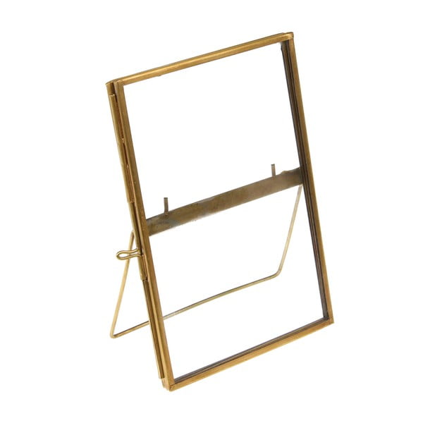 Метална стояща рамка в златисто 10x15 cm – Rex London-image-3