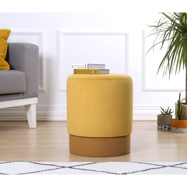 Жълта табуретка Ropp - Artie-image-4