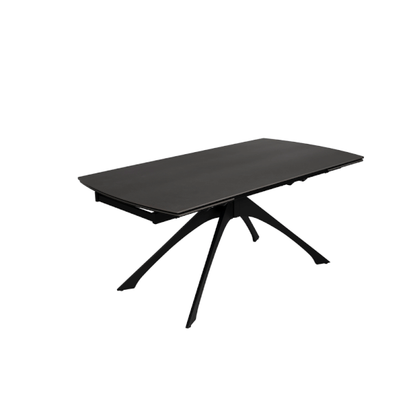 Сгъваема трапезна маса с допълнителна плоча 90x180 cm Rocía – Ixia