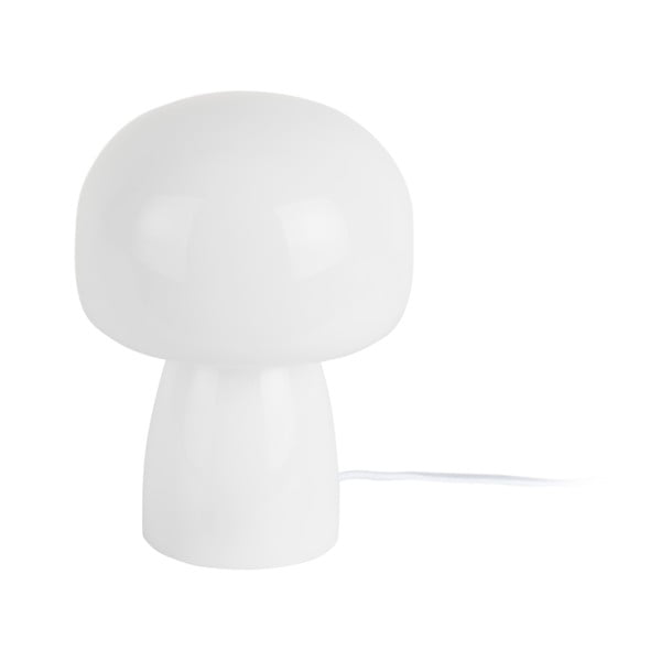Бяла настолна лампа (височина 20 cm) Fervor  – Leitmotiv