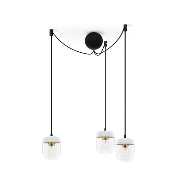 Черен троен кабел за окачване за осветители Cannonball - UMAGE-image-2