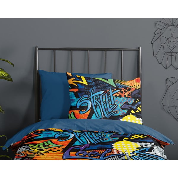 Единично удължено детско спално бельо от микрофибър 140x220 cm Jeff – Good Morning-image-2