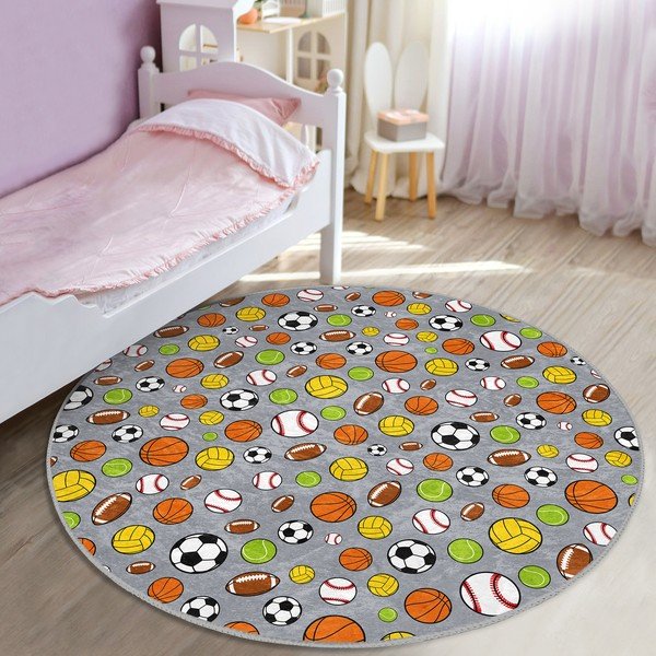 Детски килим ø 80 cm Comfort - Mila Home-image-1