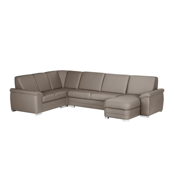 Bossi Голям диван в кафяво и сиво, десен ъгъл - Florenzzi