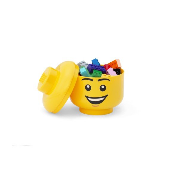 Пластмасова детска кутия за съхранение Head - LEGO®-image-2