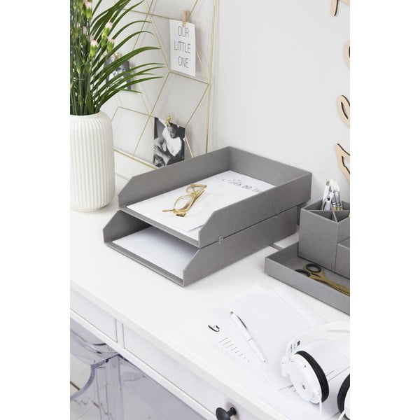 Картонени органайзери за документи в комплект от 2 броя Hakan - Bigso Box of Sweden-image-2