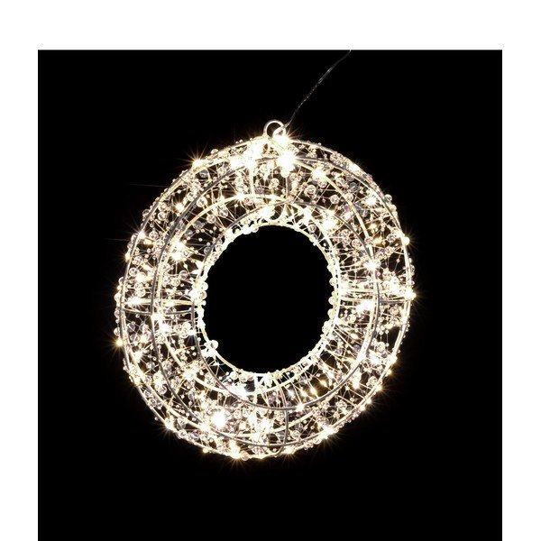 Осветен венец ø 28 cm Ellary – Bizzotto-image-3