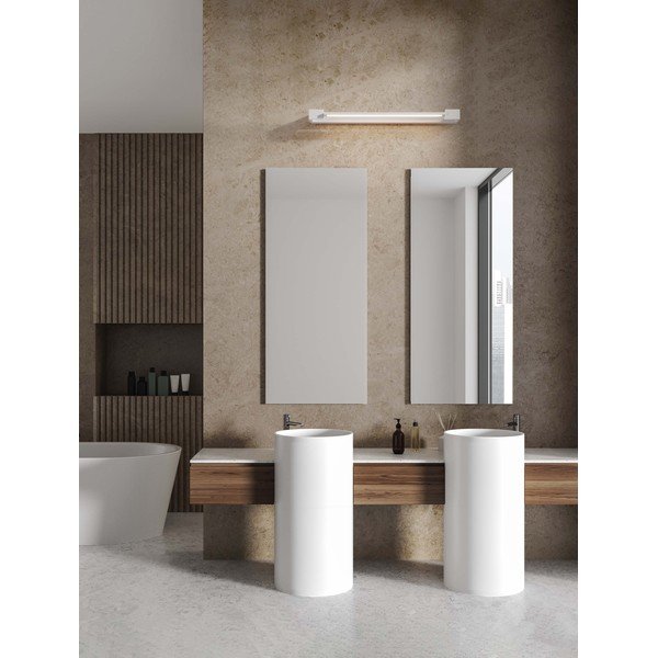 Алуминиева LED стенна лампа в матово бял цвят Arga – Nova Luce-image-1