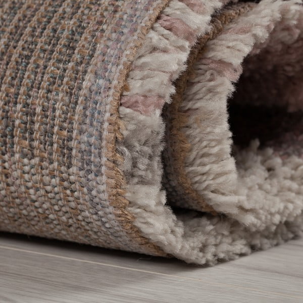 Розов и сив килим , 60 x 230 cm Nuru - Flair Rugs-image-4