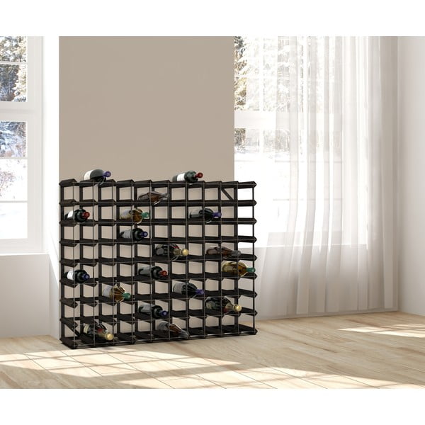 Стойка за вино от борова дървесина за 90 бутилки - RTA-image-3