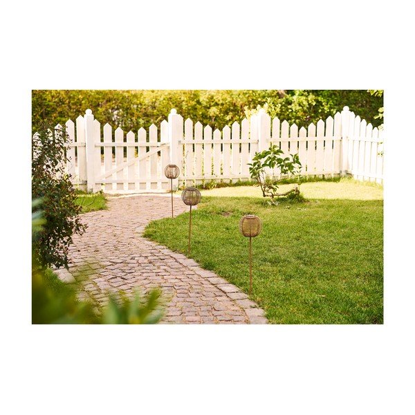 LED потапящо външно осветително тяло със соларен панел ø 17 cm Carlisle – House Nordic-image-4