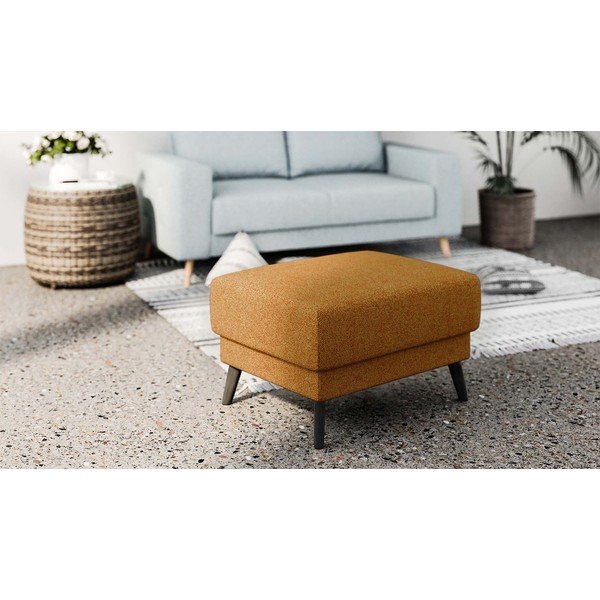 Оранжева табуретка за крака Fynn - Ghado-image-1