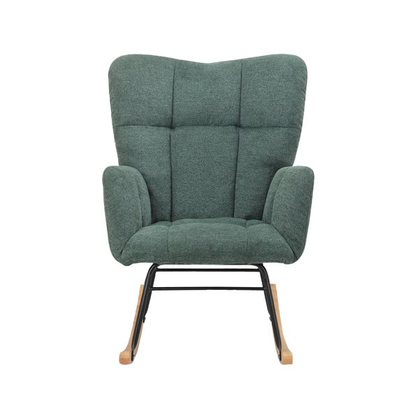 Зелено люлеещо се кресло Elza – Støraa-image-1