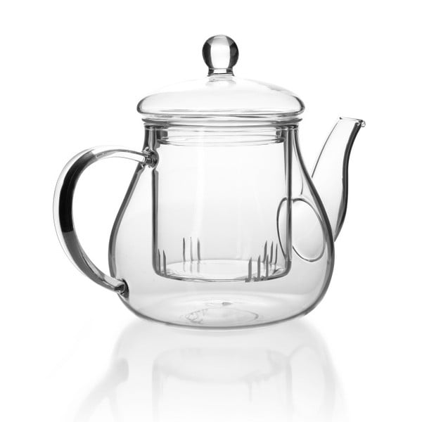 Стъклен чайник с цедка Tasev, 500 ml Patara - Bambum