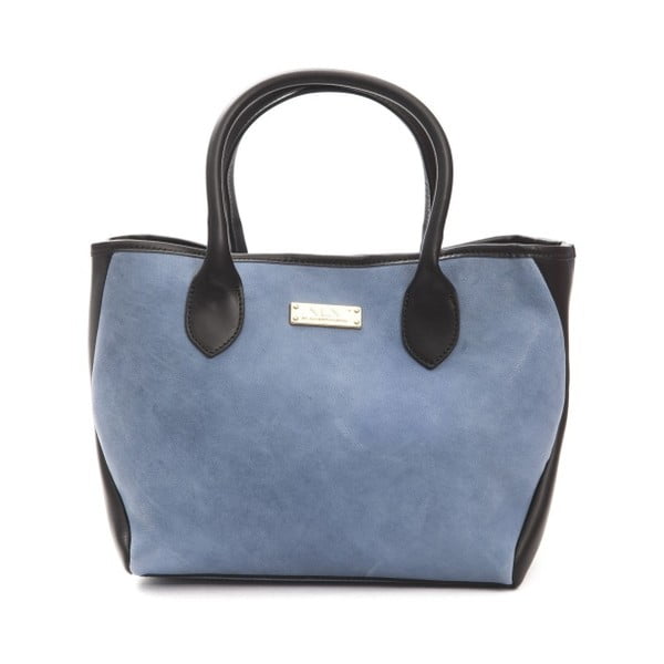 Синя кожена чанта Sky - Alviero Martini