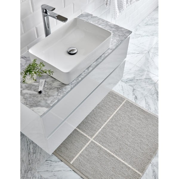 Кремав килим за открито и закрито 70x90 cm Fred Linen – Pappelina-image-3