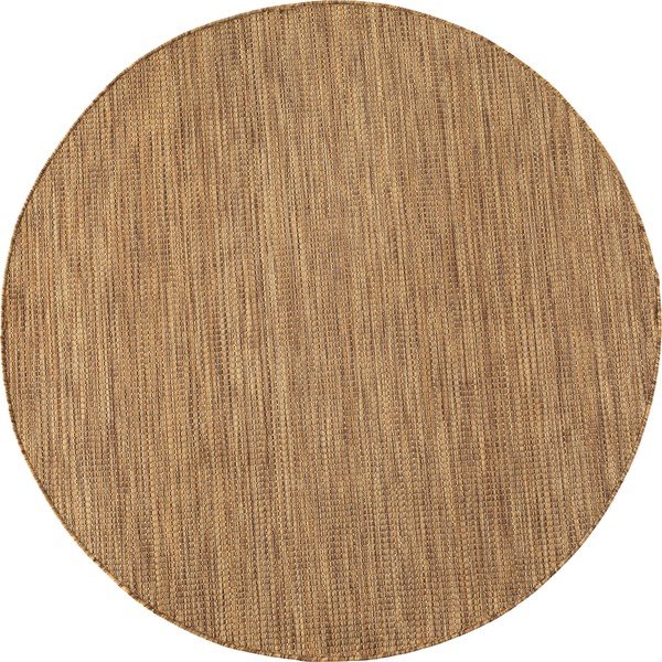 Кафяв кръгъл килим за открито и закрито ø 120 cm Mira 1450 – Ayyildiz Carpets