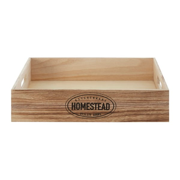 Дървен поднос 28x38 cm Rustic Homestead - Premier Housewares-image-1