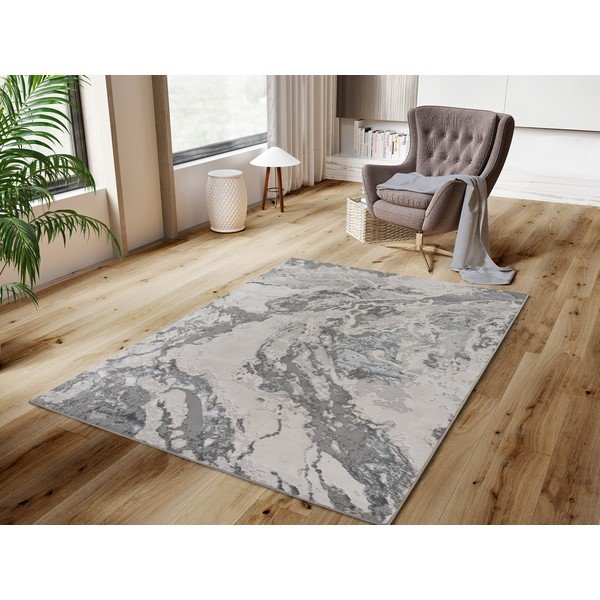 Сив килим 160x230 cm Agata - Universal-image-1