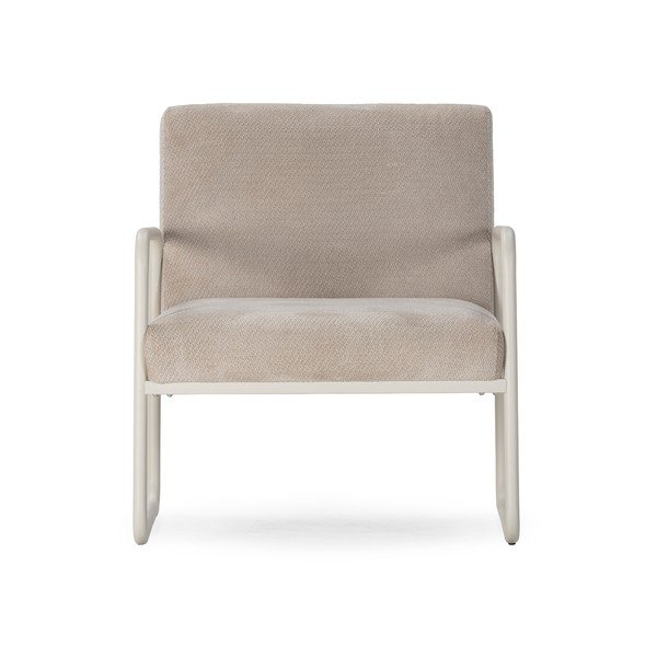 Бежово шенилово кресло Vince – MOME-image-2